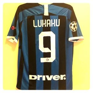 Romelu Lukaku Inter Milan Champions League Jersey